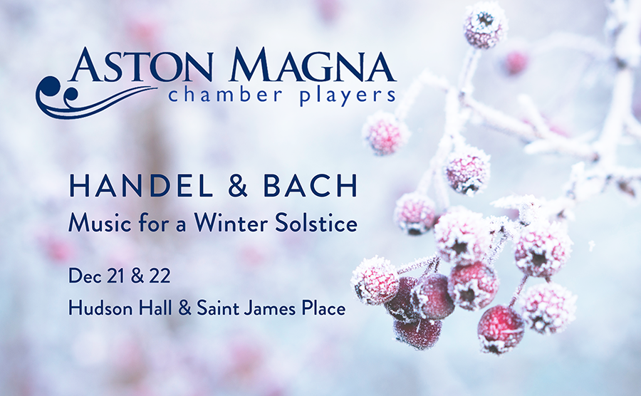 Handel & Bach Winter Solstice concert poster
